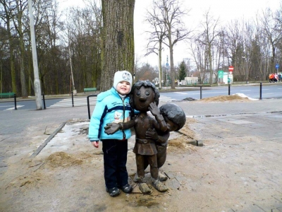 Rodzinny szlak turystyczny śladami małych pomników Bajkowa Łódź 